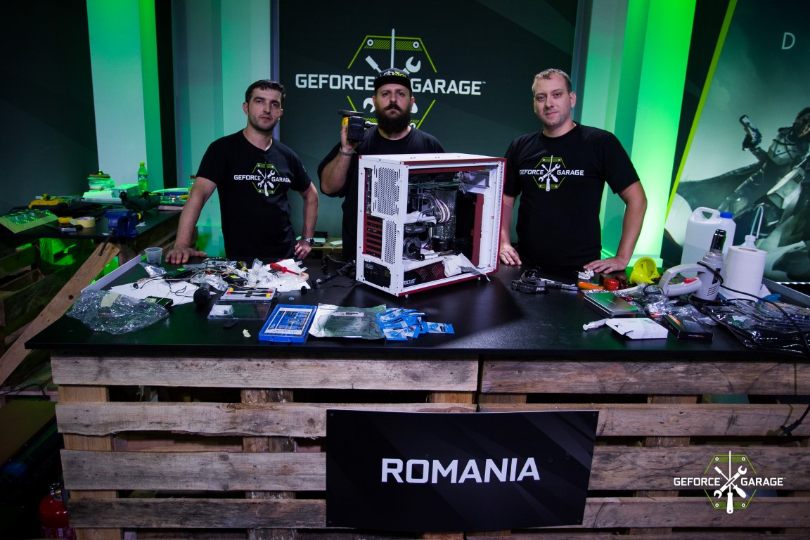 Cei mai buni modderi români, polonezi și cehi au construit trei concepte unice de sistem PC în cadrul competiției GEFORCE GARAGE: Destiny of Titans
