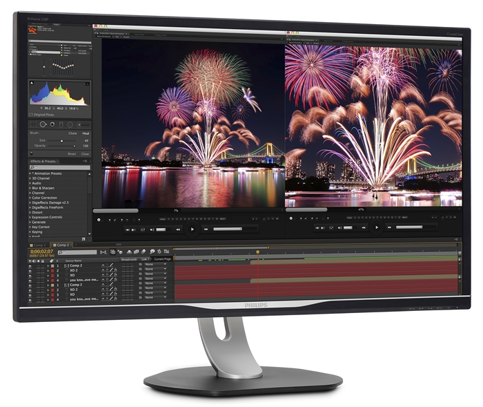 Noul monitor Philips Adobe RGB, creat pentru fotografi și graphic designers