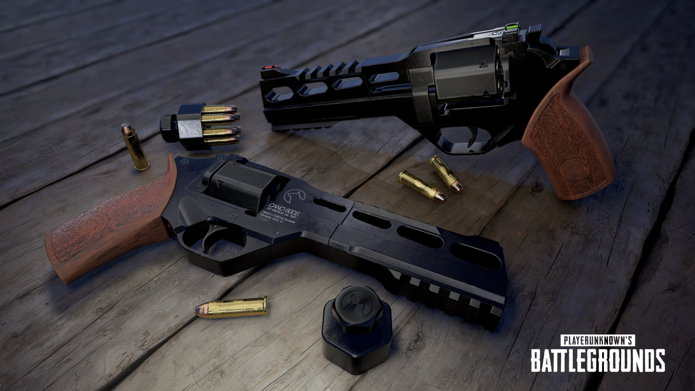 PUBG dispune de o nouă armă, revolverul R45