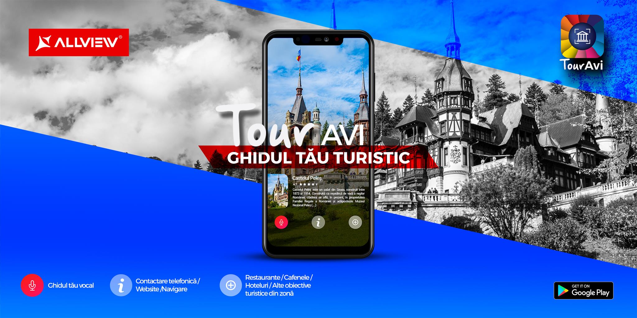 Allview anunță lansarea aplicației Touravi, ghidul turistic vocal personal