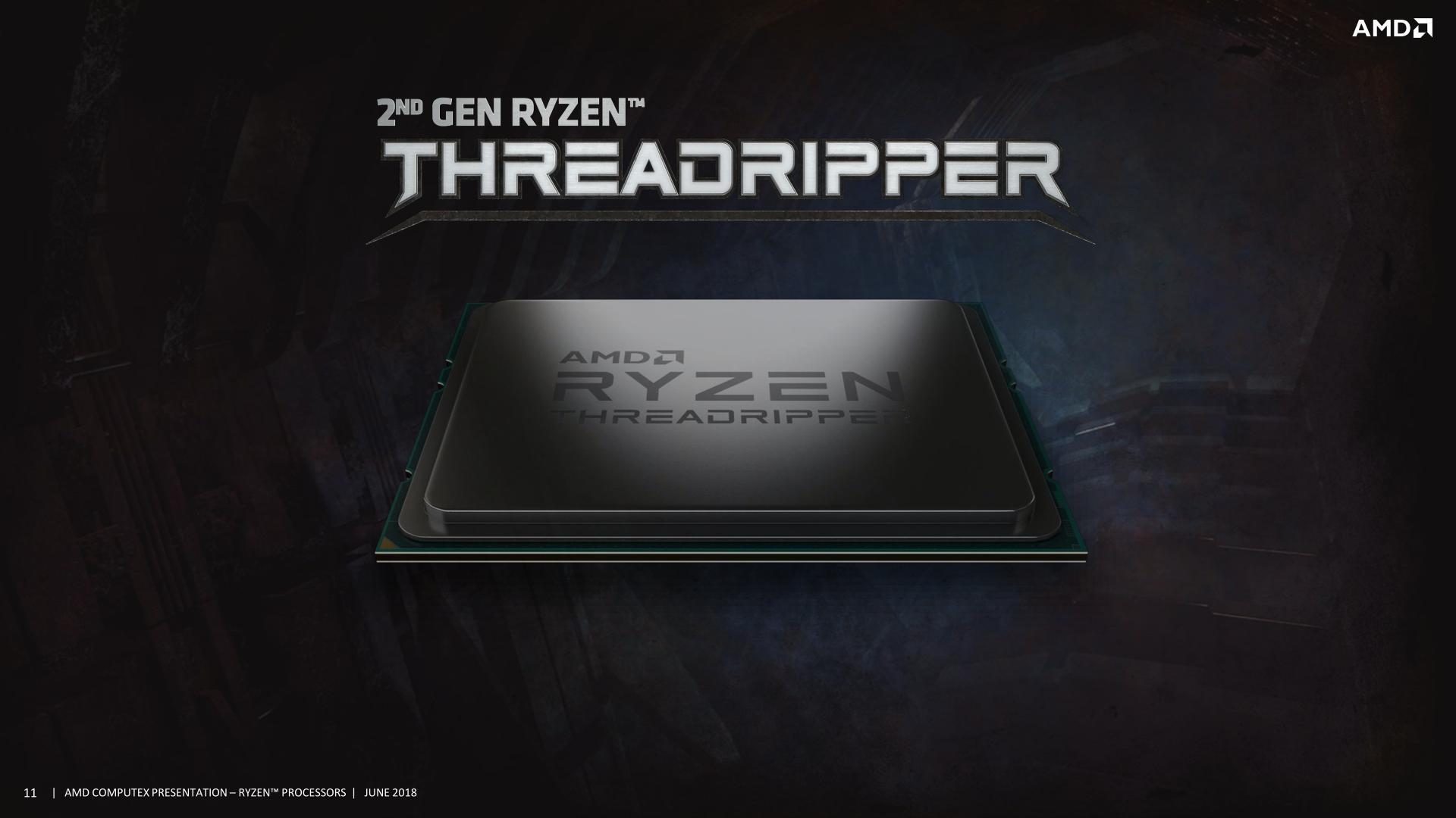 Generația a doua de procesoare AMD Ryzen Threadripper – Pre-sales care încep astăzi cu valabilitate începând cu 13 August