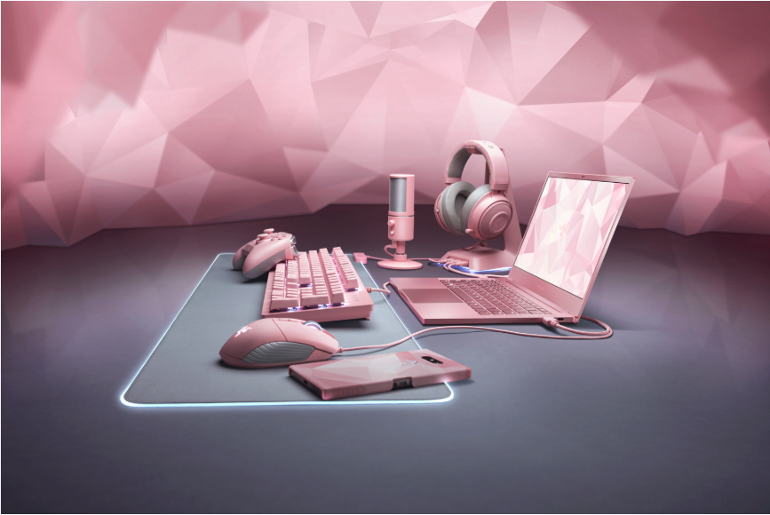 Razer prezintă noua gamă Quartz Pink Edition pentru a sărbători Valentine’s Day